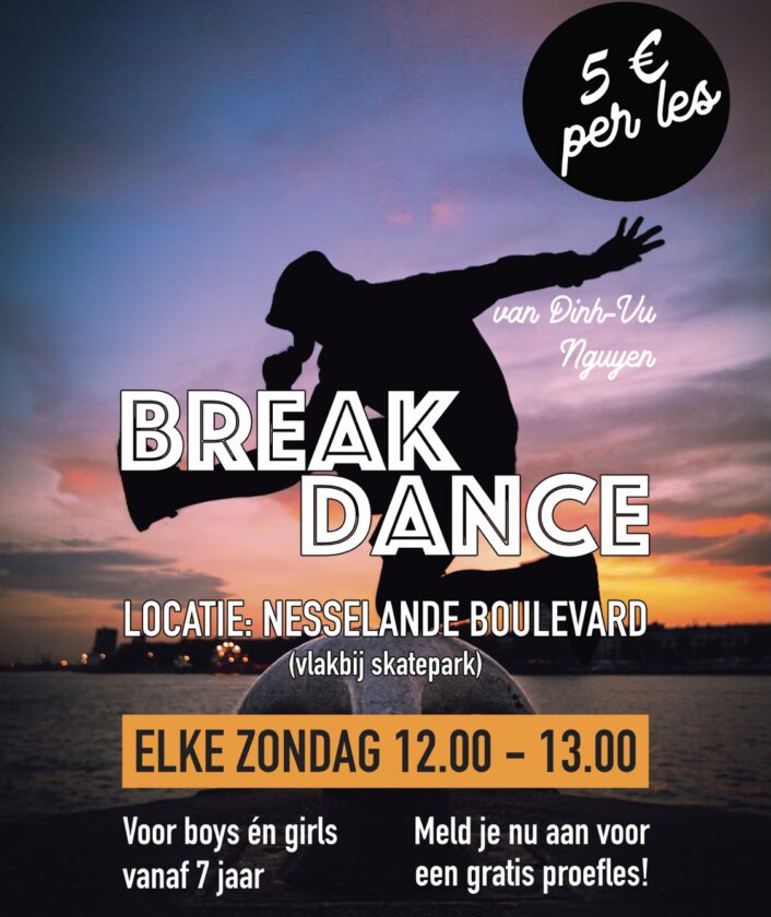 Nieuw: Breakdance les in Nesselande