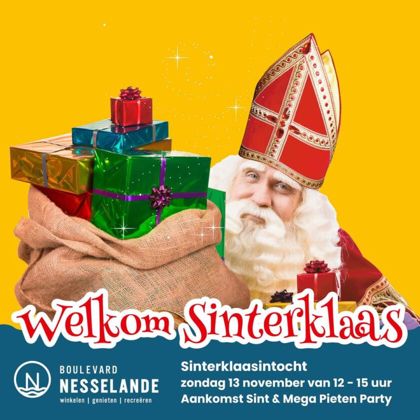 Sinterklaas in Nesselande