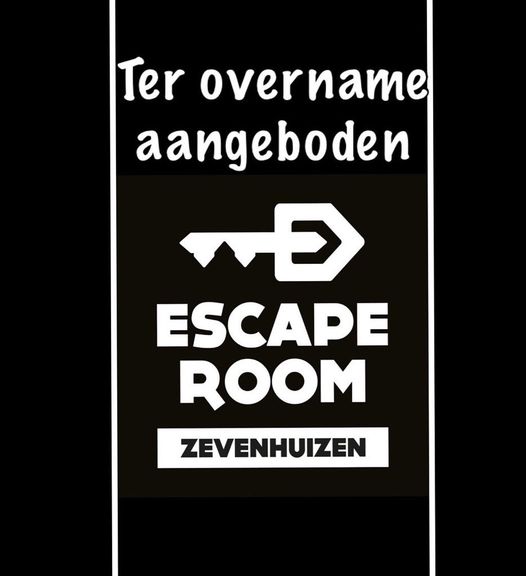 Escape Room Zevenhuizen ter overname aangeboden