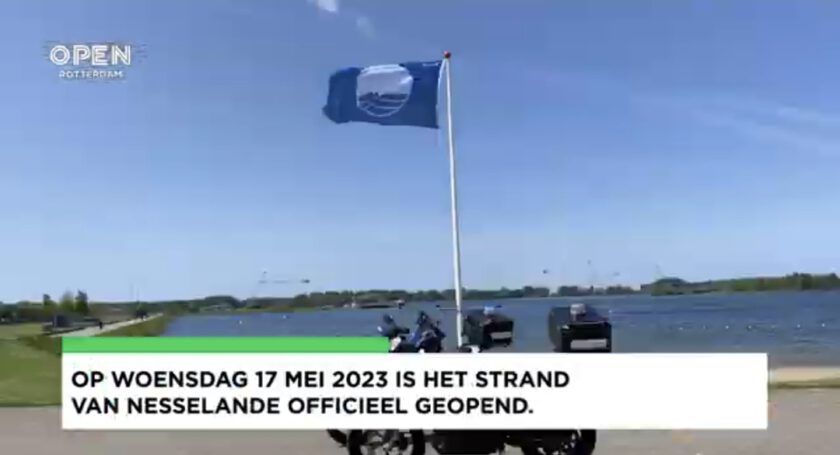 Blauwe vlag voor Nesselande