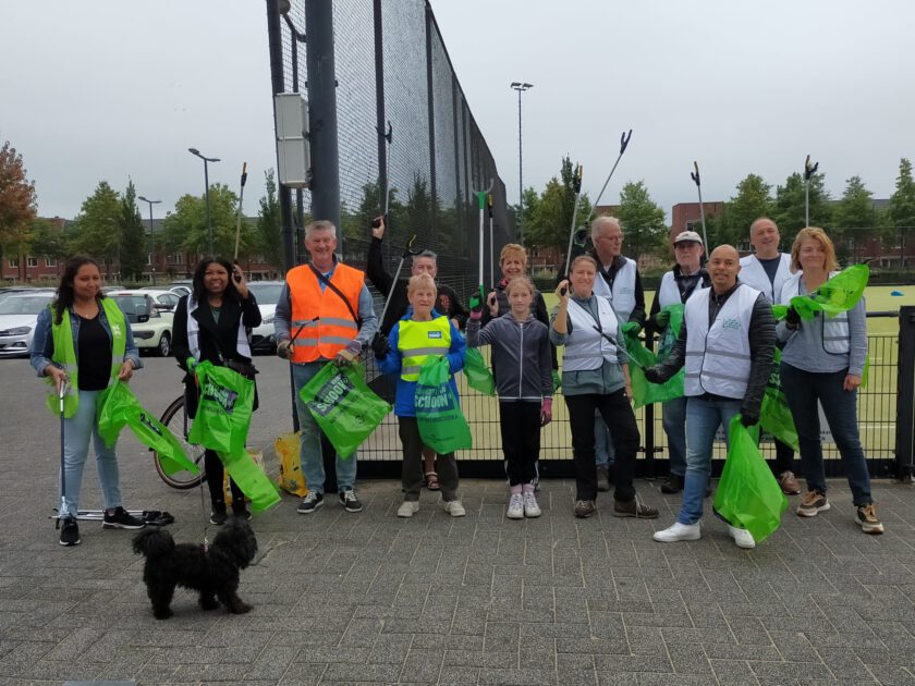 ‘Groen Nesselande’ pakt zwerfafval aan voor een schone wijk