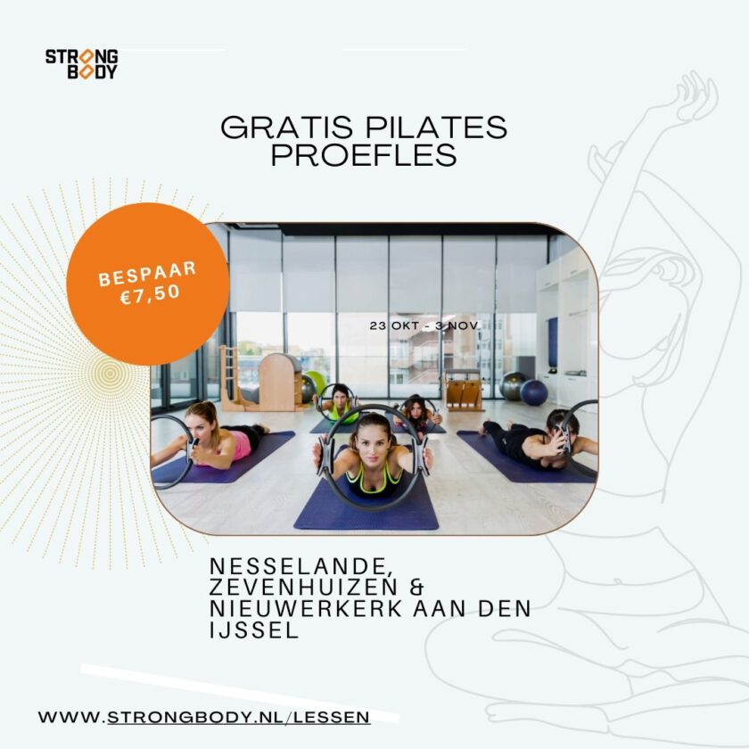 Gratis Pilates Proefles in Nesselande, Zevenhuizen en Nieuwerkerk aan den IJssel
