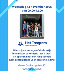 Open ochtend basisschool Nesselande 12 november 2025