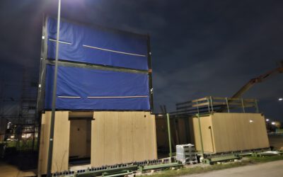 De eerste flexwoningen staan er al!